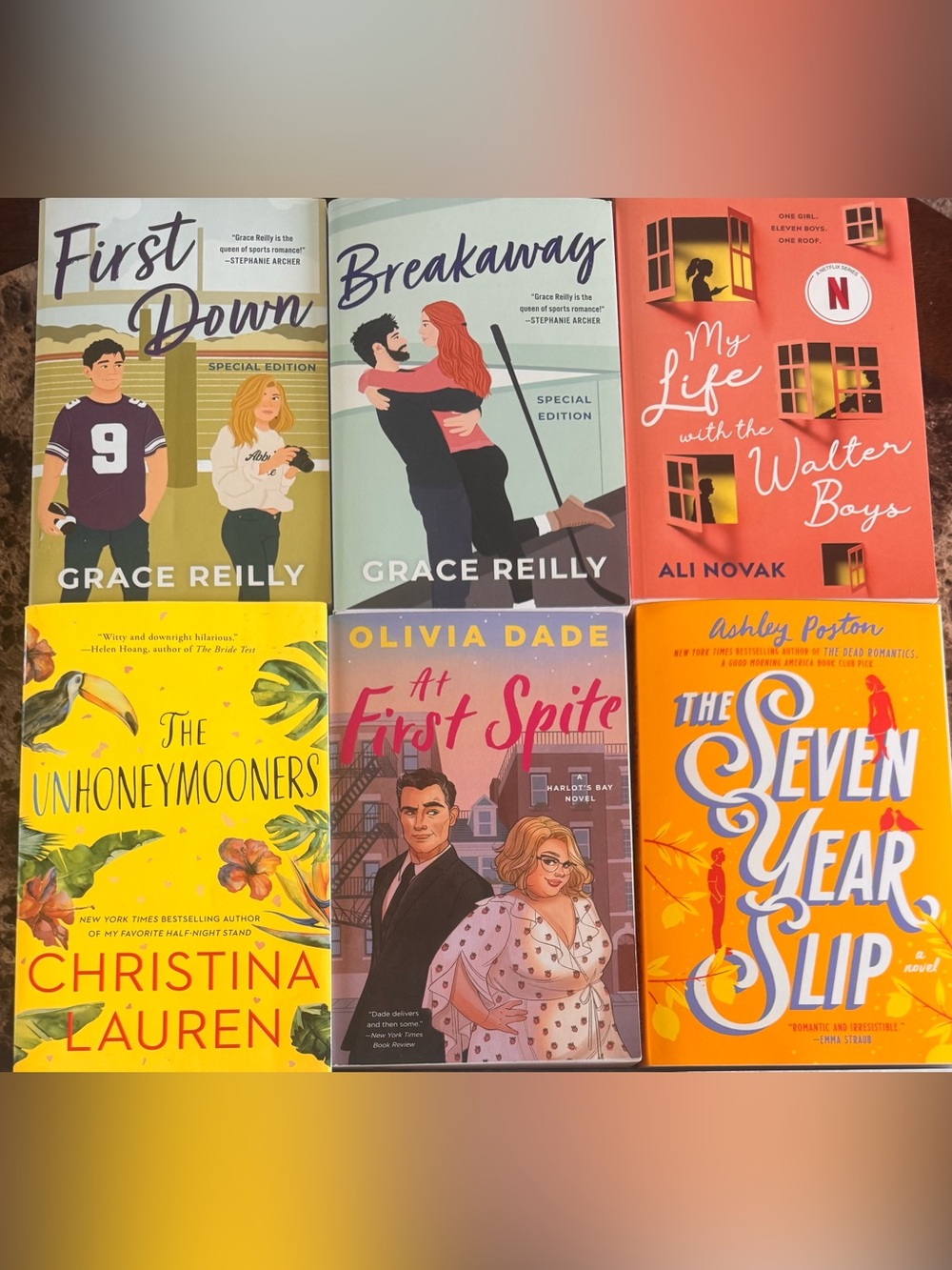 Booktok romances